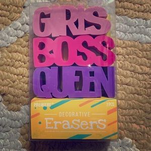 Decorative Erasers